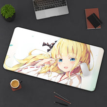 Load image into Gallery viewer, Juliet Persia Mouse Pad (Desk Mat) On Desk