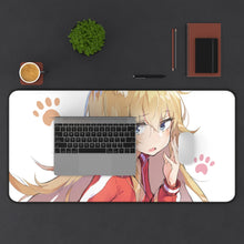 Load image into Gallery viewer, Gabriel DropOut Gabriel Tenma White Mouse Pad (Desk Mat) With Laptop