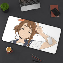 Load image into Gallery viewer, Misaki Sawakiguchi Smile Mouse Pad (Desk Mat) On Desk