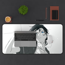 Load image into Gallery viewer, Summer Time Rendering Shinpei Ajiro Mouse Pad (Desk Mat) With Laptop