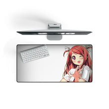 Load image into Gallery viewer, Anime Girl Mouse Pad (Desk Mat) On Desk