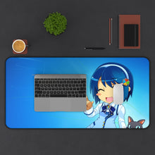 Load image into Gallery viewer, Os-tan Mouse Pad (Desk Mat) With Laptop