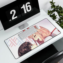 Load image into Gallery viewer, Darling in the FranXX Mouse Pad (Desk Mat) With Laptop
