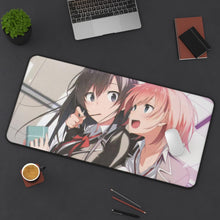 Load image into Gallery viewer, My Teen Romantic Comedy SNAFU Yukino Yukinoshita, Yui Yuigahama Mouse Pad (Desk Mat) On Desk
