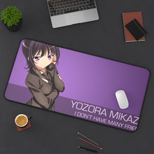 Load image into Gallery viewer, Boku Wa Tomodachi Ga Sukunai Mouse Pad (Desk Mat) On Desk