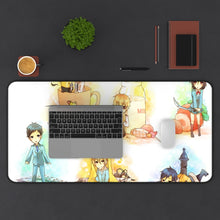 Load image into Gallery viewer, Durarara!! Izaya Orihara, Shizuo Heiwajima, Celty Sturluson, Masaomi Kida, Anri Sonohara Mouse Pad (Desk Mat) With Laptop