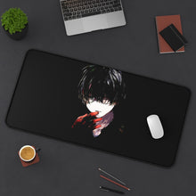 Load image into Gallery viewer, Ken Kaneki Mouse Pad (Desk Mat) On Desk