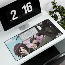 Load image into Gallery viewer, Myself ; Yourself Mouse Pad (Desk Mat) With Laptop
