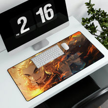 Load image into Gallery viewer, Kyojuro Rengoku Hashira Demon Mouse Pad (Desk Mat)
