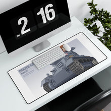 Load image into Gallery viewer, Girls und Panzer Mouse Pad (Desk Mat) With Laptop