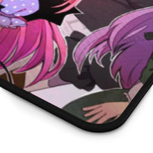 Load image into Gallery viewer, Angel Beats! Kanade Tachibana, Yuri Nakamura, Yui, Masami Iwasawa, Eri Shiina Mouse Pad (Desk Mat) Hemmed Edge