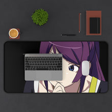 Load image into Gallery viewer, Monogatari (Series) Mouse Pad (Desk Mat) With Laptop