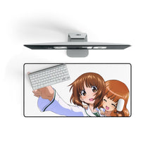 Load image into Gallery viewer, Girls und Panzer Mouse Pad (Desk Mat) On Desk