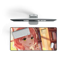 Load image into Gallery viewer, Anime Girl Mouse Pad (Desk Mat) On Desk