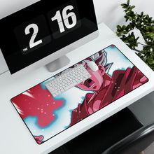 Load image into Gallery viewer, Goku SSGSS Kaioken Mouse Pad (Desk Mat) With Laptop