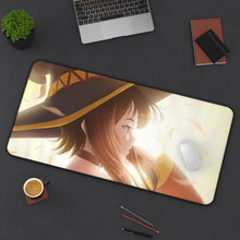 Load image into Gallery viewer, Megumin Mouse Pad (Desk Mat) On Desk