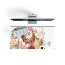 Load image into Gallery viewer, Nisekoi Chitoge Kirisaki, Kosaki Onodera Mouse Pad (Desk Mat) On Desk