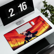 Load image into Gallery viewer, Erza Scarlet - Total destruction Mouse Pad (Desk Mat) With Laptop