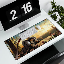 Load image into Gallery viewer, Shingeki no Kyojin - Mikasa Ackerman Mouse Pad (Desk Mat) With Laptop