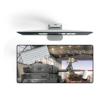 Load image into Gallery viewer, Girls und Panzer Mouse Pad (Desk Mat) On Desk