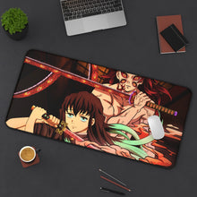 Load image into Gallery viewer, Demon Slayer: Kimetsu No Yaiba Mouse Pad (Desk Mat) On Desk