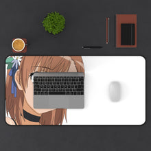 Load image into Gallery viewer, A Certain Magical Index Mikoto Misaka Mouse Pad (Desk Mat) With Laptop