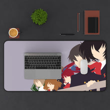 Load image into Gallery viewer, Another Mei Misaki, Kouichi Sakakibara, Izumi Akazawa, Naoya Teshigawara, Yuuya Mochizuki Mouse Pad (Desk Mat) With Laptop