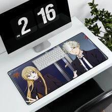 Load image into Gallery viewer, Blue Period Mouse Pad (Desk Mat) With Laptop