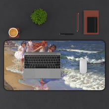 Load image into Gallery viewer, Girls on the beach Mouse Pad (Desk Mat) With Laptop