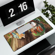 Load image into Gallery viewer, Hakumei to Mikochi Mouse Pad (Desk Mat) With Laptop