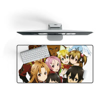 Load image into Gallery viewer, Sword Art Online Asuna Yuuki, Yui Mouse Pad (Desk Mat) On Desk