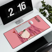 Load image into Gallery viewer, Darling in the FranXX Mouse Pad (Desk Mat) With Laptop