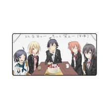 Load image into Gallery viewer, My Teen Romantic Comedy SNAFU Hachiman Hikigaya, Yukino Yukinoshita, Yui Yuigahama, Komachi Hikigaya Mouse Pad (Desk Mat)