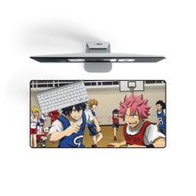 Load image into Gallery viewer, Fairy Tail Natsu Dragneel, Erza Scarlet, Gray Fullbuster, Lucy Heartfilia, Happy Mouse Pad (Desk Mat) On Desk
