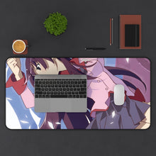 Load image into Gallery viewer, Monogatari (Series) Mouse Pad (Desk Mat) With Laptop