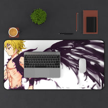 Load image into Gallery viewer, The Seven Deadly Sins Meliodas Mouse Pad (Desk Mat) With Laptop