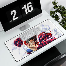 Load image into Gallery viewer, One Piece Monkey D. Luffy Mouse Pad (Desk Mat) With Laptop