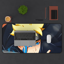 Load image into Gallery viewer, Boruto Mouse Pad (Desk Mat) With Laptop