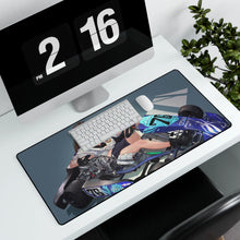 Load image into Gallery viewer, Anime Girl Mouse Pad (Desk Mat) With Laptop