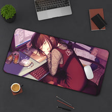 Load image into Gallery viewer, Sayori taking a rest Mouse Pad (Desk Mat) On Desk