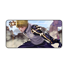 Load image into Gallery viewer, Genos and Saitama Mouse Pad (Desk Mat)