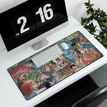 Load image into Gallery viewer, One Piece Monkey D. Luffy, Roronoa Zoro, Sanji, Nico Robin, Tony Tony Chopper Mouse Pad (Desk Mat) With Laptop