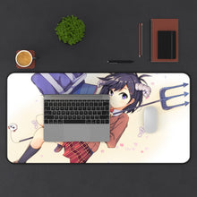 Load image into Gallery viewer, Gabriel DropOut Vignette Tsukinose April Mouse Pad (Desk Mat) With Laptop