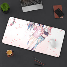 Load image into Gallery viewer, Sakura Dream Mouse Pad (Desk Mat) On Desk