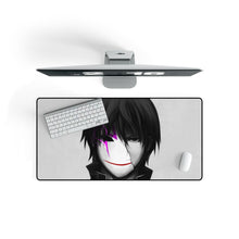 Load image into Gallery viewer, Darker Than Black Hei Mouse Pad (Desk Mat) On Desk