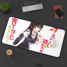Load image into Gallery viewer, Saekano: How To Raise A Boring Girlfriend Mouse Pad (Desk Mat) On Desk