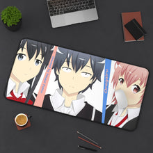 Load image into Gallery viewer, My Teen Romantic Comedy SNAFU Hachiman Hikigaya, Yukino Yukinoshita, Yui Yuigahama Mouse Pad (Desk Mat) On Desk