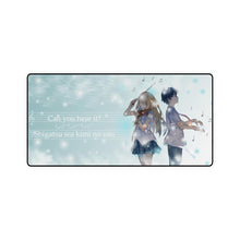 Load image into Gallery viewer, Anime Your Lie in April Mouse Pad (Desk Mat)