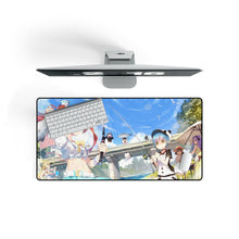 Load image into Gallery viewer, Anime Girl Cafe Gun Mouse Pad (Desk Mat)