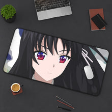 Load image into Gallery viewer, Tsundere-chan Mouse Pad (Desk Mat) On Desk